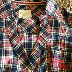 Guess Small Plaid shirt